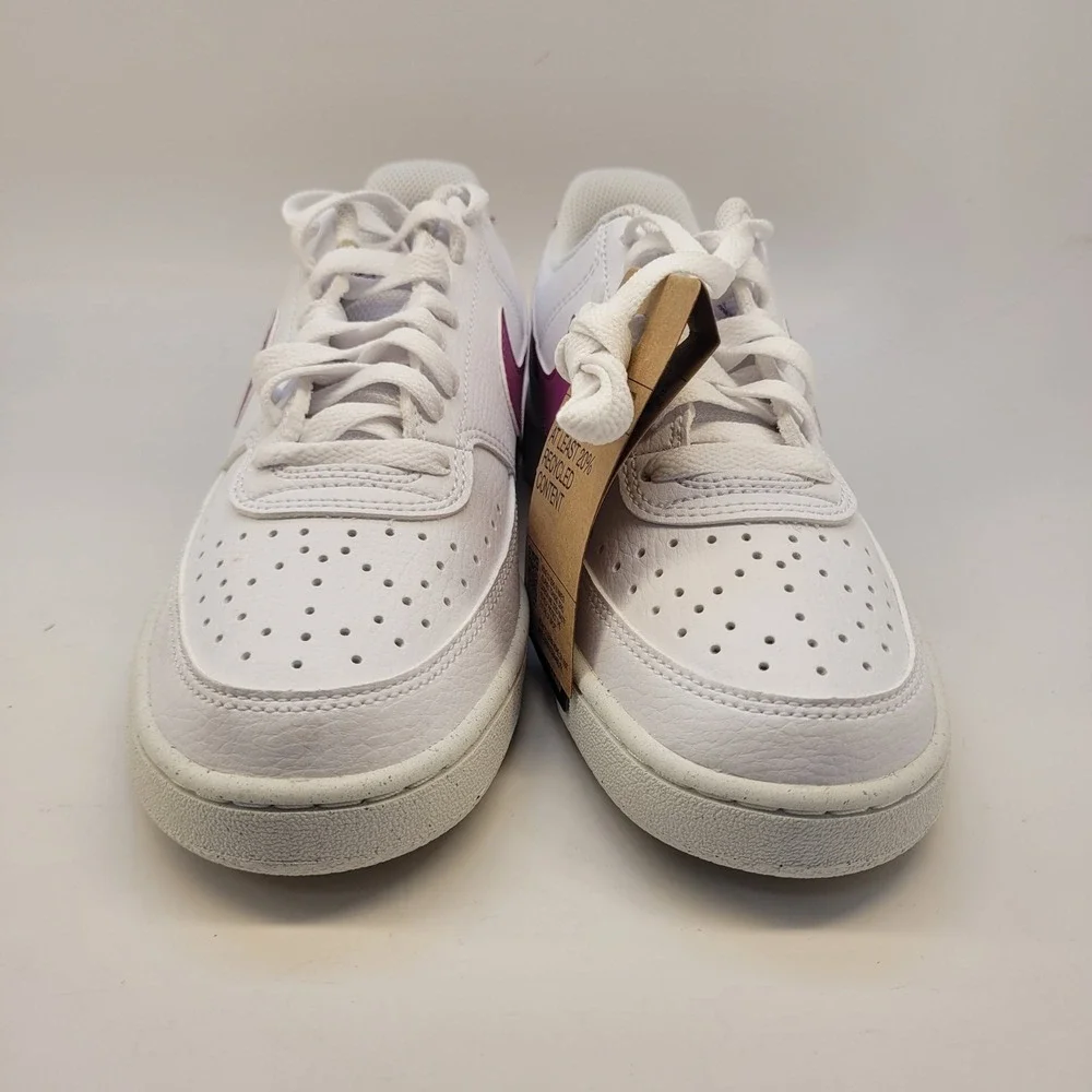 Nike Court Vision Low NN White Cactus Flower Purple DH3158-500 Womens Size 7 NEW